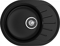 GRANFEST Мойка композит RONDO GF-R--580L чаша с крылом 579*445мм черный арт.GF- 250_100_Array